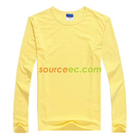 Customization Pure Color Long Sleeve Polo Shirt Corporate Gifts
