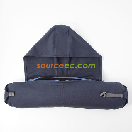 Customization U Shape Travel Neck Pillow with Hat Corporate Gifts