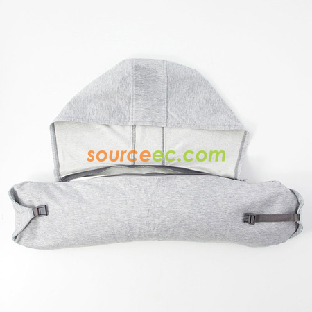 Customization U Shape Travel Neck Pillow with Hat Corporate Gifts