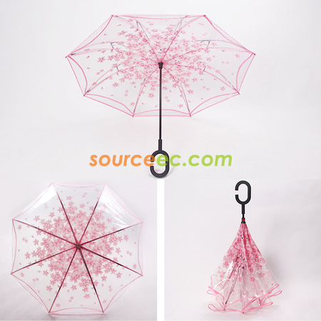 Customization Transparent Inverted Umbrella Corporate Gifts