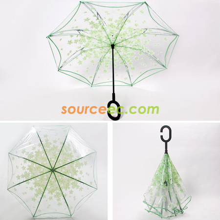 Customization Transparent Inverted Umbrella Corporate Gifts