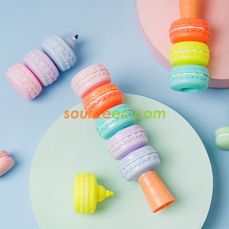 Customization Macaron Highlighter Corporate Gifts