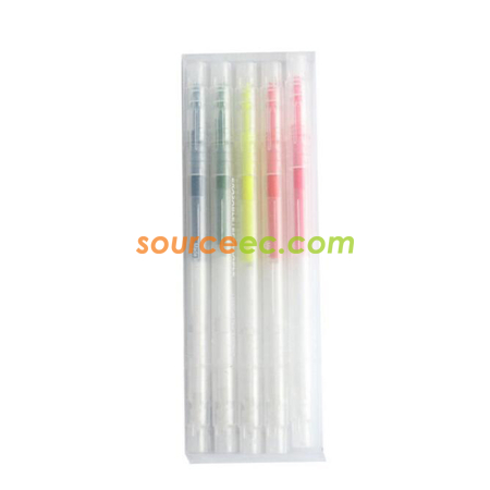Customization Erasable Double-Headed Highlighter 5-Color Set Corporate Gifts