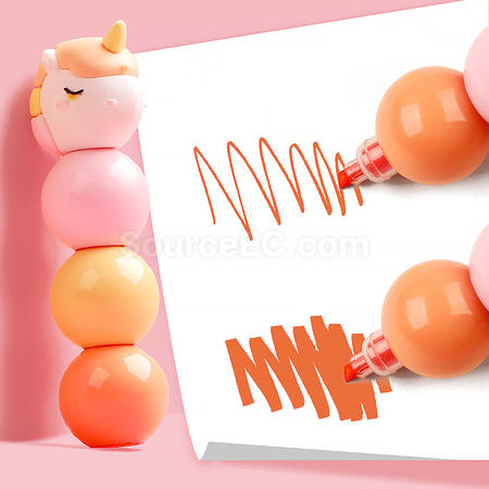 Customization Unicorn Highlighter Corporate Gifts