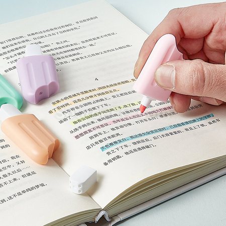 Customization Ice Cream Highlighter Corporate Gifts