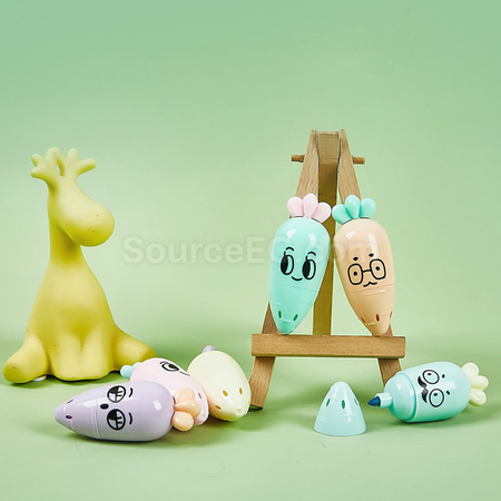 Customization Radish Fluorescent Pen Corporate Gifts