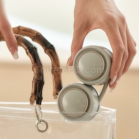 Customization USB Pocket Portable Hanging Neck Leafless Small Fan Corporate Gifts