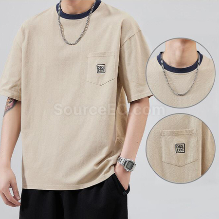 Customization Round Neck T-shirt Corporate Gifts