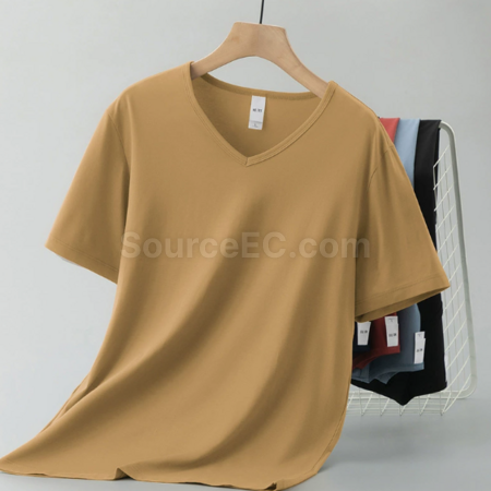 Customization Modal V-neck T-shirt Corporate Gifts
