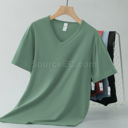 Customization Modal V-neck T-shirt Corporate Gifts