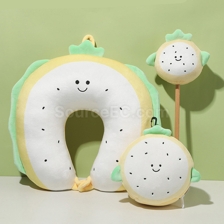 Customization Creative Cartoon Eye Mask and Neck Pillow Set Corporate Gifts