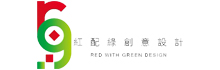 Red With Green Design