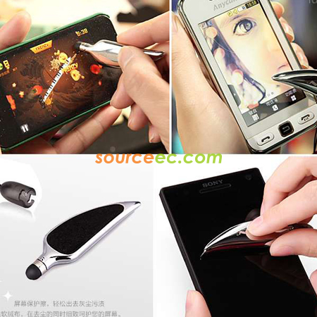 Customization Leaf-Shaped Mini Stylus Corporate Gifts