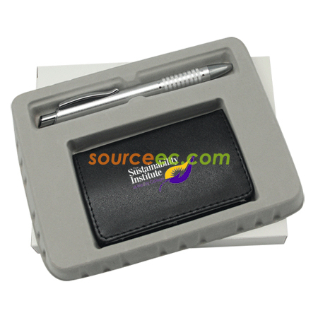 Name Card Holder & Pen