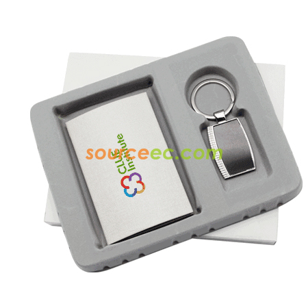 Customization Name Card Holder & Keychain Corporate Gifts