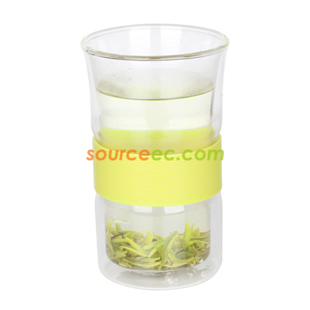 Customization 360ML Double Wall Glass Corporate Gifts