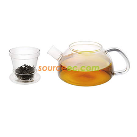 Customization Three-Piece Glass Teapot Corporate Gifts