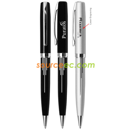 Diplomat - Twist Action Ball Metal Pen