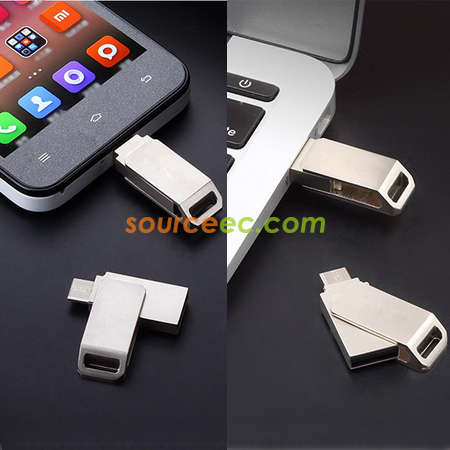 Customization Metal USB Of Phone Corporate Gifts