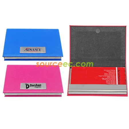 PU Leather Name Card Holder