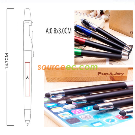 Customization Highlighter With Stylus Corporate Gifts