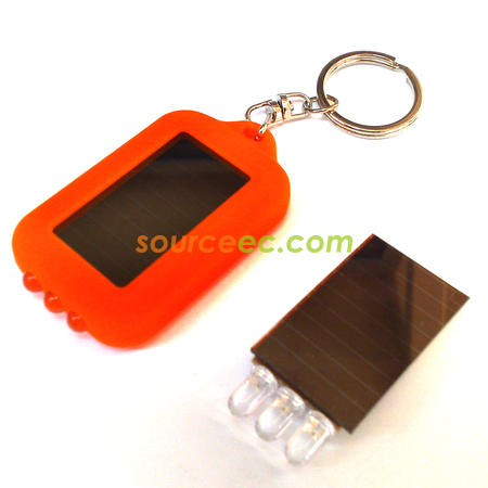 Customization Solar Torch Keychain Corporate Gifts