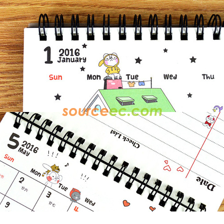 Customization Cartoon Maybe Calendar  Corporate Gifts
