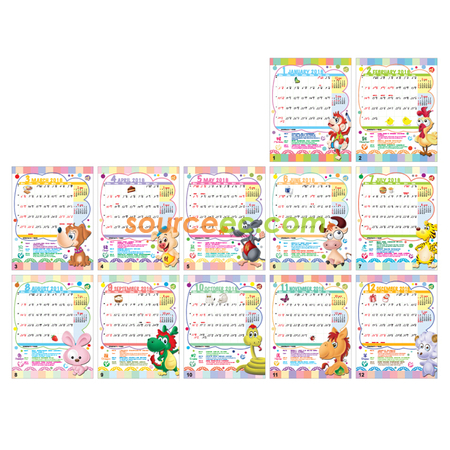 Customization Table Calendar Corporate Gifts