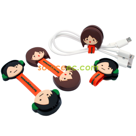 Customization Cartoon Cord Holder Corporate Gifts