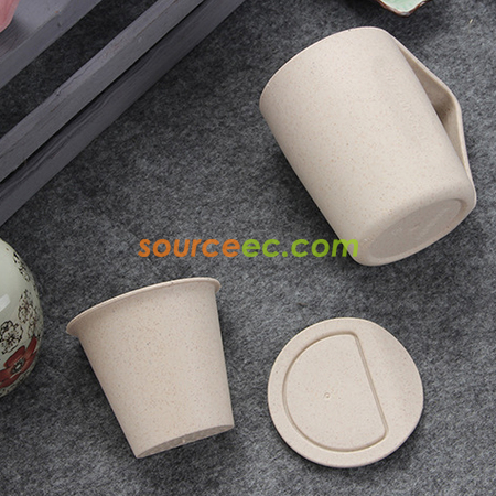 Customization 300ML Wheat Straw Cup Corporate Gifts