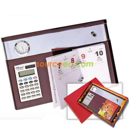 Wooden 4 In 1 Desktop Set