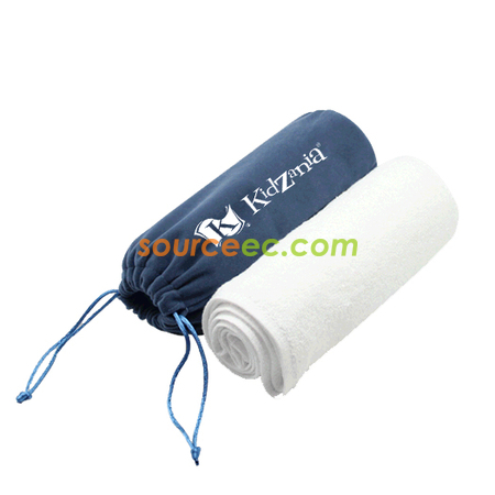 Customization Goody Drawstring Soft Velvet Pouch  Corporate Gifts