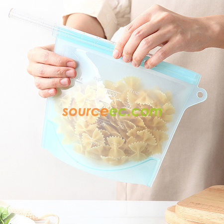 Customization Reusable Silicone Food Storage Bag Corporate Gifts