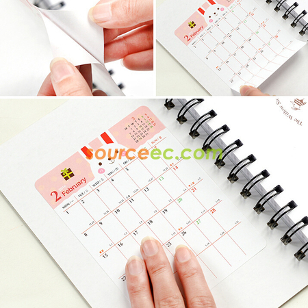 Customization Calendar Sticker Corporate Gifts