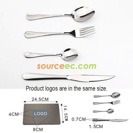 Customization Stainless Steel Utensil Set Corporate Gifts