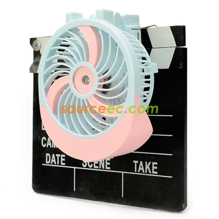 Customization Foldable Handheld USB  Humidifier Fan Corporate Gifts