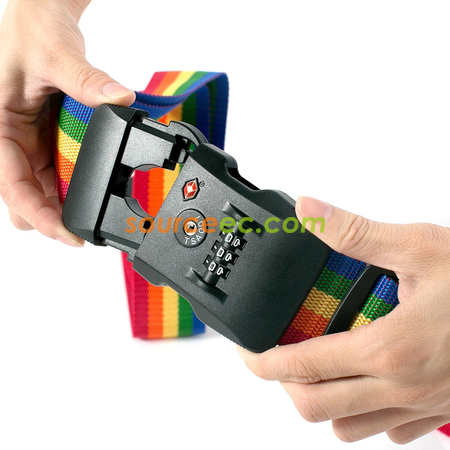 Customization TSA Luggage Strap Corporate Gifts