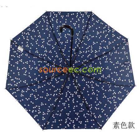 Customization Folding Umbrella with Bent Handle Corporate Gifts