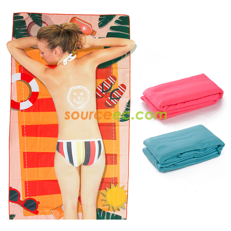 Customization 70x140 Quick Drying Beach Towel Corporate Gifts