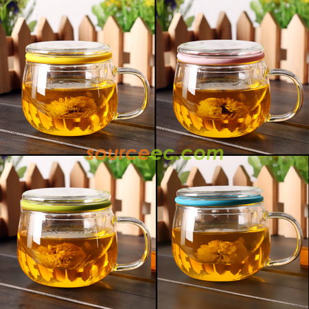 Glass Cup with Infuser
