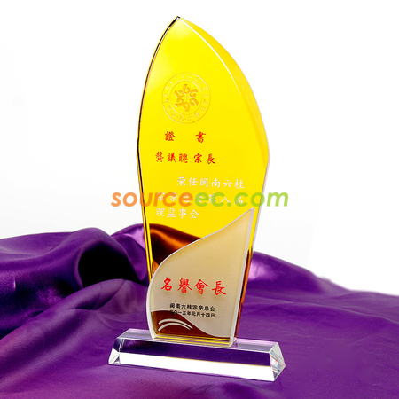 Customization Crystal Trophy Corporate Gifts