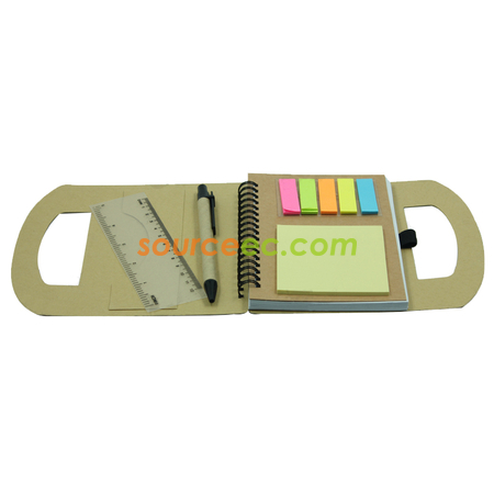 Eco Notebook with Sticky Note