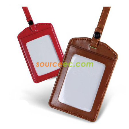 Customization Leather Badge Holder Corporate Gifts