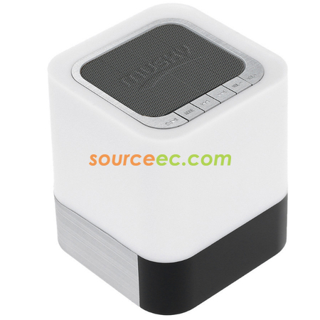 Customization Alarm Clock Bluetooth Speaker Light Corporate Gifts