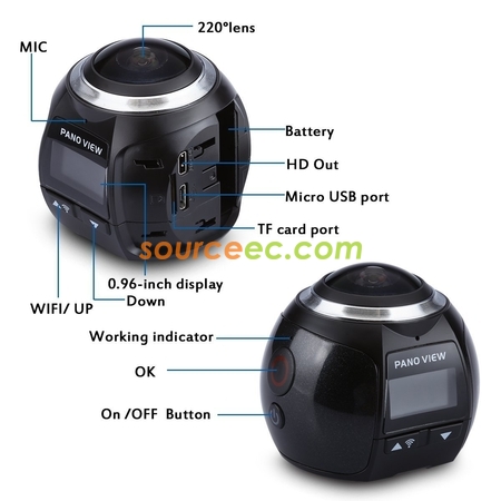 Customization Wireless Panoramic Camera Corporate Gifts