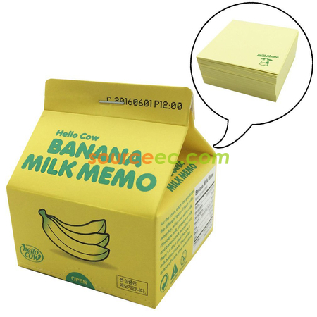 Milk Box Style Memo Pads