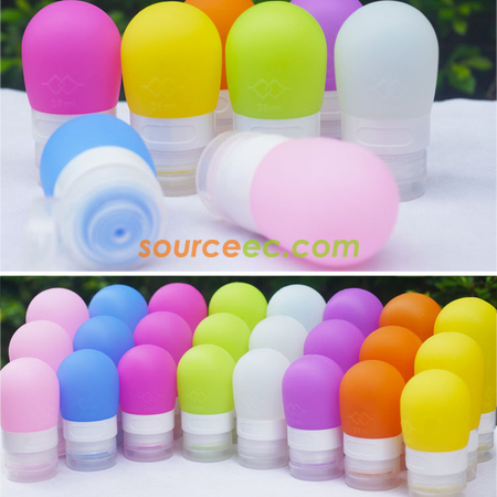 Customization Portable Soft Silicone Travel Bottle Corporate Gifts