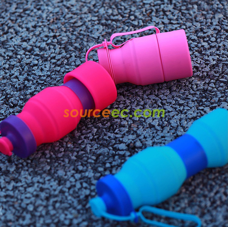 Customization Fold-able Water Bottle Corporate Gifts