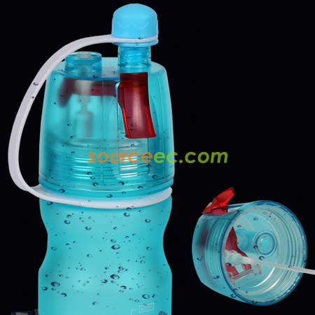 Customization 600ML Spray Water Bottle Corporate Gifts