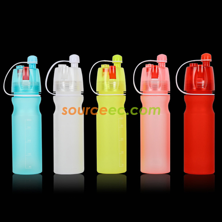 Customization 600ML Spray Water Bottle Corporate Gifts